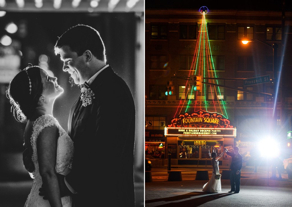 Fountain Square Theater Indianapolis Wedding Pictures